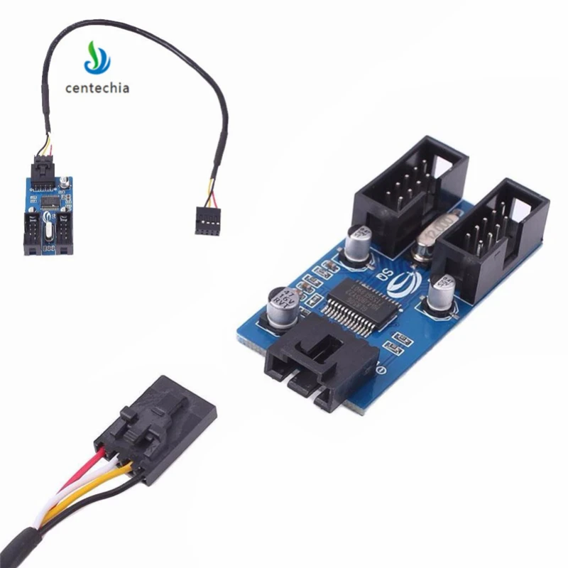 Centechia 1 PCS Motherboard USB 2.0 9Pin 1 to 4 Splitter Extension PCB Chipset PC Case Internal Enhanced Extender gadget JSX
Centechia 1 PCS Motherboard USB 2.0 9Pin 1 to 4 Splitter Extension PCB Chipset PC Case Internal Enhanced Extender gadget JSX