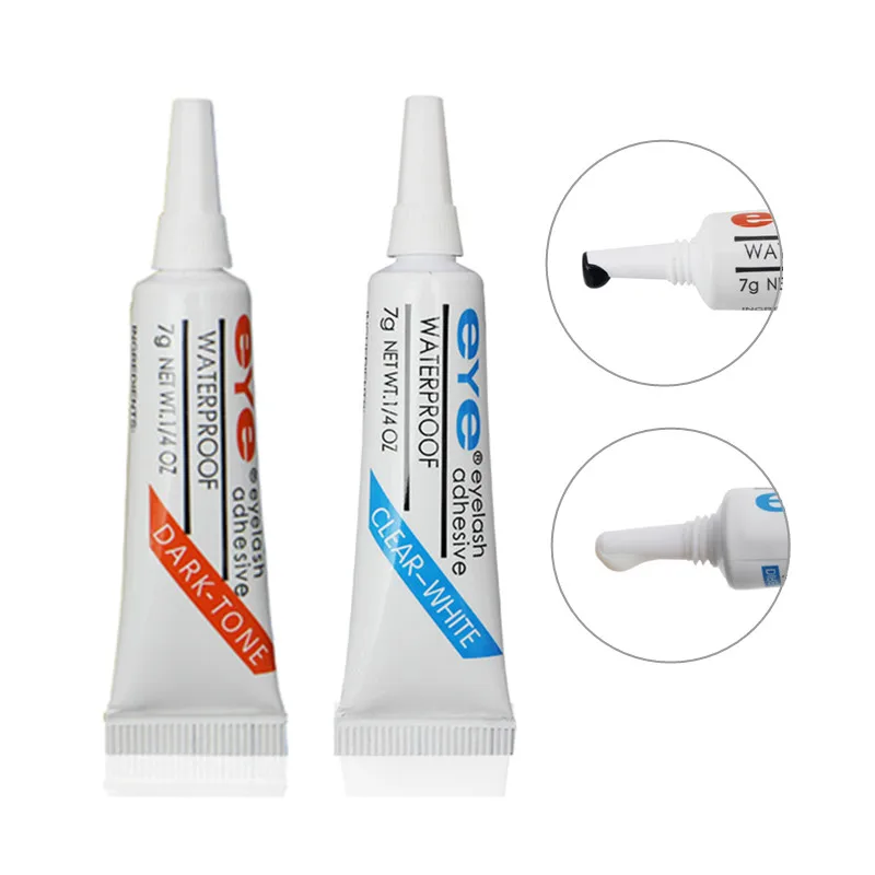 Professional Eyelash Glue Clear-white/Dark-black Waterproof False Eyelashes Makeup Adhesive Eye Lash Glue Cosmetic Tools
Professional Eyelash Glue Clear-white/Dark-black Waterproof False Eyelashes Makeup Adhesive Eye Lash Glue Cosmetic Tools