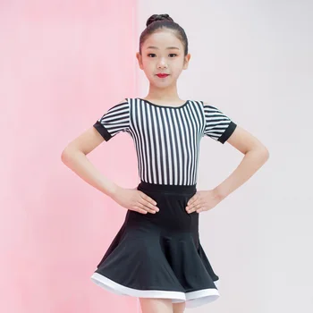 Slim Latin Dance Costume For Kids Cha Cha Salsa Samba Tango Practice Dance Wear Short Sleeve Ballroom Rumba Girls Dresses DC2381
Slim Latin Dance Costume For Kids Cha Cha Salsa Samba Tango Practice Dance Wear Short Sleeve Ballroom Rumba Girls Dresses DC2381