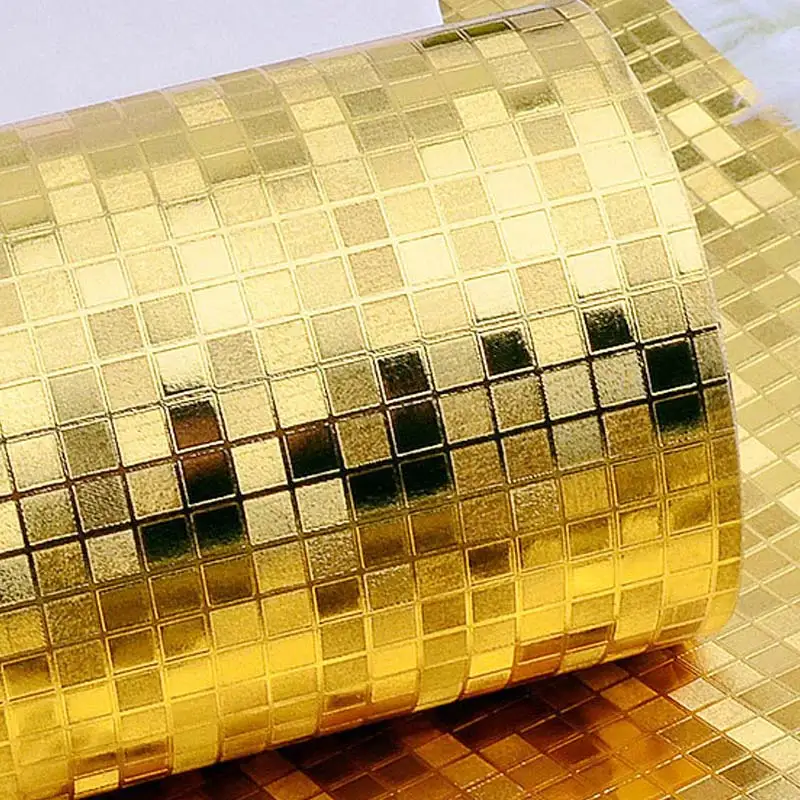 Golden Silvery PVC Wallpaper KTV Bar Hotel Living Room Home Decor Wallpaper For Walls 3D Stereo Embossed Mosaic Vinyl Wallpaper
Golden Silvery PVC Wallpaper KTV Bar Hotel Living Room Home Decor Wallpaper For Walls 3D Stereo Embossed Mosaic Vinyl Wallpaper