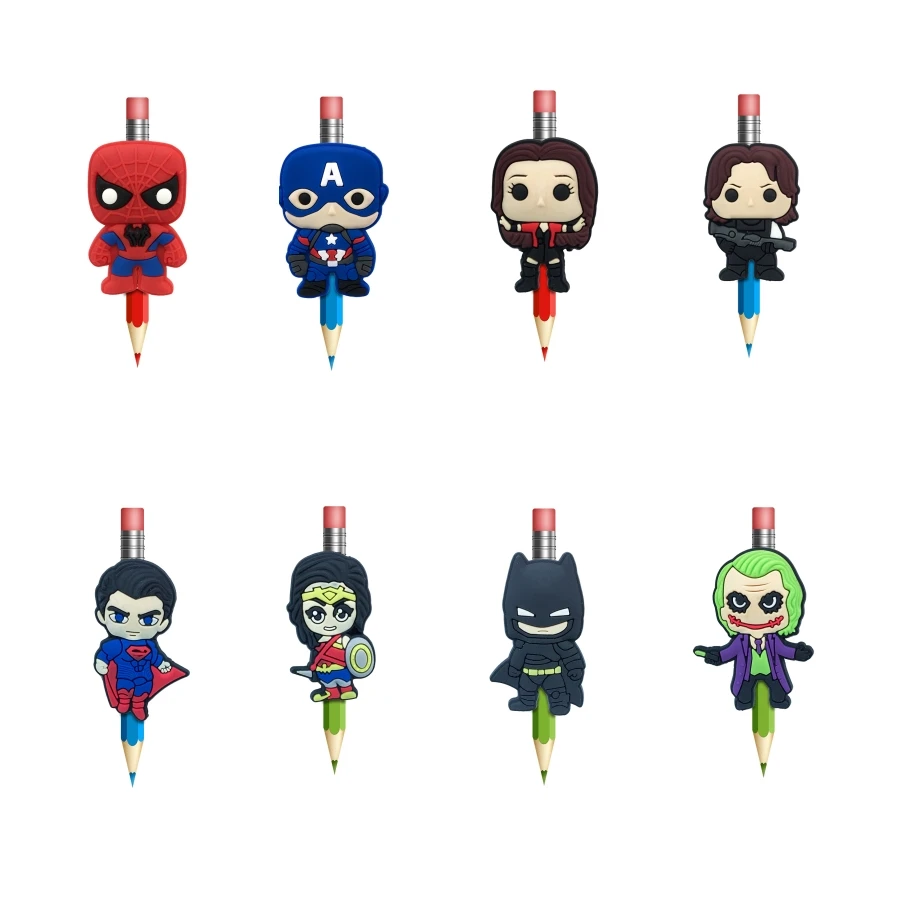 8Pcs kawaii Pencil Topper Guardians of Galaxy Pen Holders Stationary Office Students Supplies Pencil Grip Kids Gifts
8Pcs kawaii Pencil Topper Guardians of Galaxy Pen Holders Stationary Office Students Supplies Pencil Grip Kids Gifts