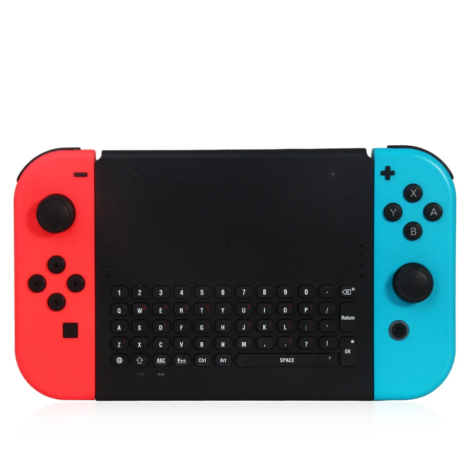 2.4G Wireless Keyboard Rechargeable Handheld Keypad Chat Message Keyboard with Holder For Nintend Switch Joy-Con Controller
2.4G Wireless Keyboard Rechargeable Handheld Keypad Chat Message Keyboard with Holder For Nintend Switch Joy-Con Controller