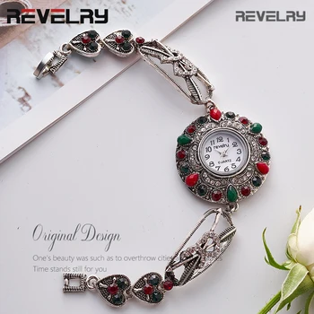 REVELRY Women Brand Luxury Metal Belt Watches For Women Bracelet Wristwatches Casual Ladies Bracelet Quartz Clock Reloj Mujer
REVELRY Women Brand Luxury Metal Belt Watches For Women Bracelet Wristwatches Casual Ladies Bracelet Quartz Clock Reloj Mujer