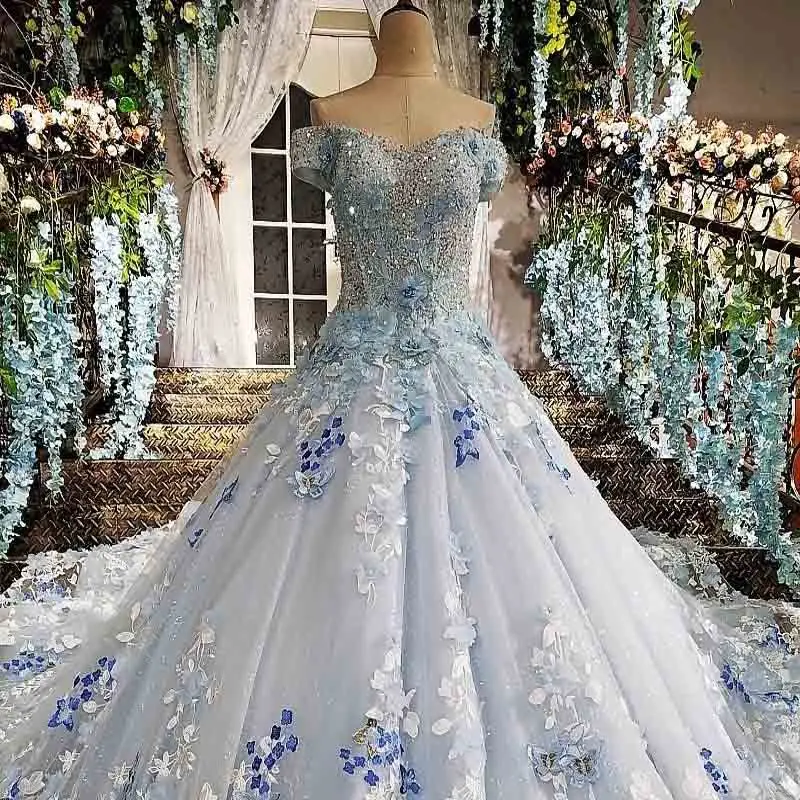 100% Real Photos Vestido Festa Lace Up Back Off The Shoulder Lace Ball Gown Beading Lace Robe De Soiree Blue Evening Dresses
100% Real Photos Vestido Festa Lace Up Back Off The Shoulder Lace Ball Gown Beading Lace Robe De Soiree Blue Evening Dresses