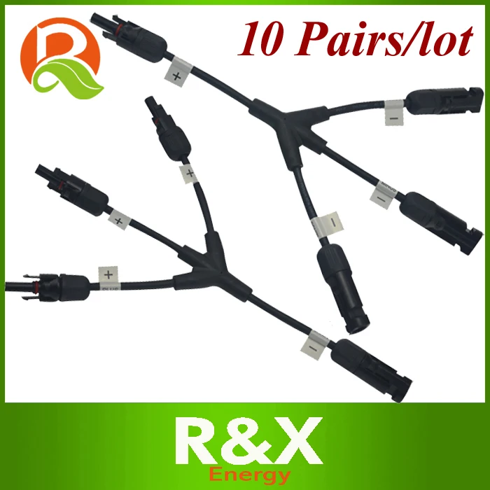 10PCS/lot, MC4 3 to 1 branch solar connector, MC4 3-Y branch solar connector, 1x3 branch connector, with TUV certification.
10PCS/lot, MC4 3 to 1 branch solar connector, MC4 3-Y branch solar connector, 1x3 branch connector, with TUV certification.