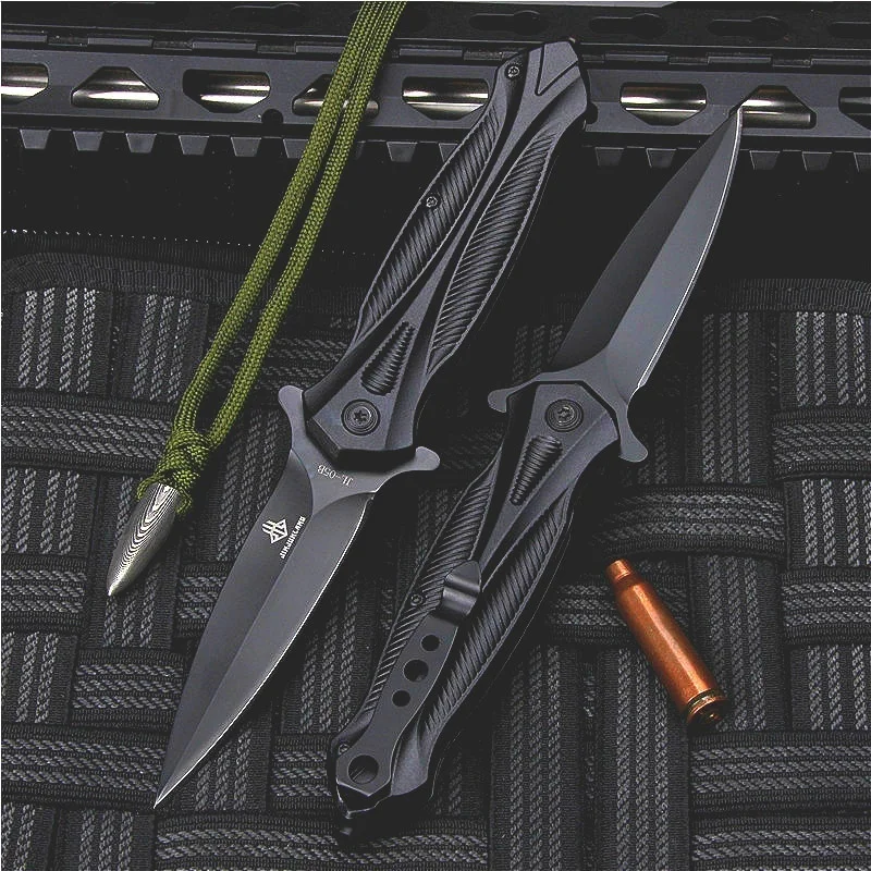 Tactical Folding Pocket Knife Camping Multifunctional Tool Knife Outdoor Hunting Self Defense EDC Knife with Sheath
Tactical Folding Pocket Knife Camping Multifunctional Tool Knife Outdoor Hunting Self Defense EDC Knife with Sheath