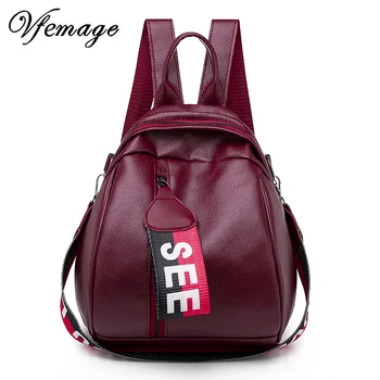 Vfemage Backpack Women Leather Backpacks Female Shoulder Bag Mini Backpack For Girls Bookbag Women Vintage Bag Mochila Sac a Dos
Vfemage Backpack Women Leather Backpacks Female Shoulder Bag Mini Backpack For Girls Bookbag Women Vintage Bag Mochila Sac a Dos