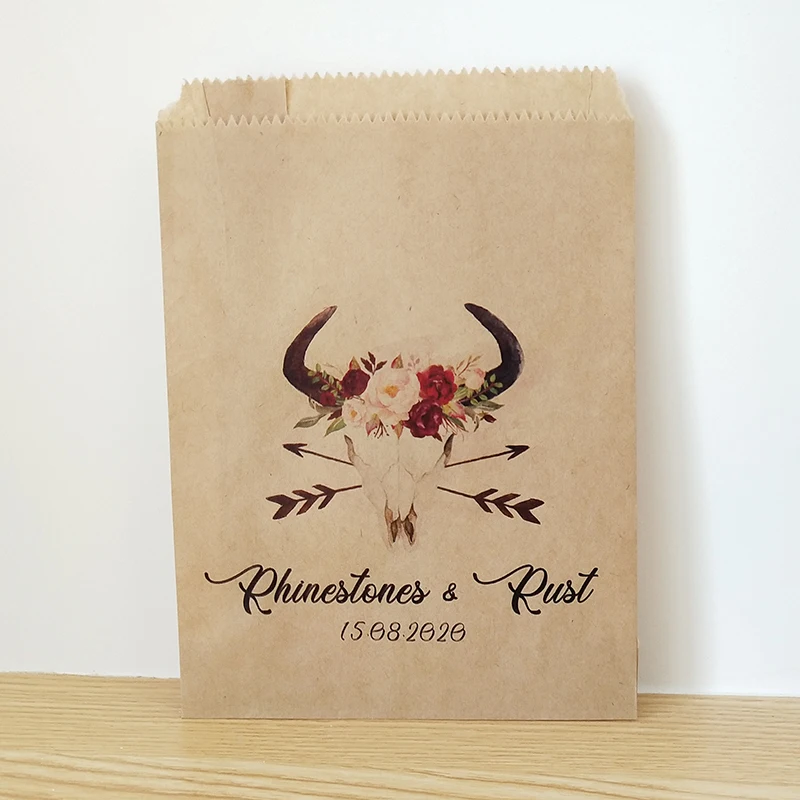Personalized Name and Date Wedding Favor Bags,Antler Flower Engagement Party Candy Buffet Paper Bags Cookie Treat Bag DZ004
Personalized Name and Date Wedding Favor Bags,Antler Flower Engagement Party Candy Buffet Paper Bags Cookie Treat Bag DZ004