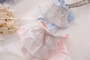 Princess sweet lolita underwear Japanese Sweet milky silk gauze lace fairy girl style underwears,low-waist briefs BDJ059
Princess sweet lolita underwear Japanese Sweet milky silk gauze lace fairy girl style underwears,low-waist briefs BDJ059