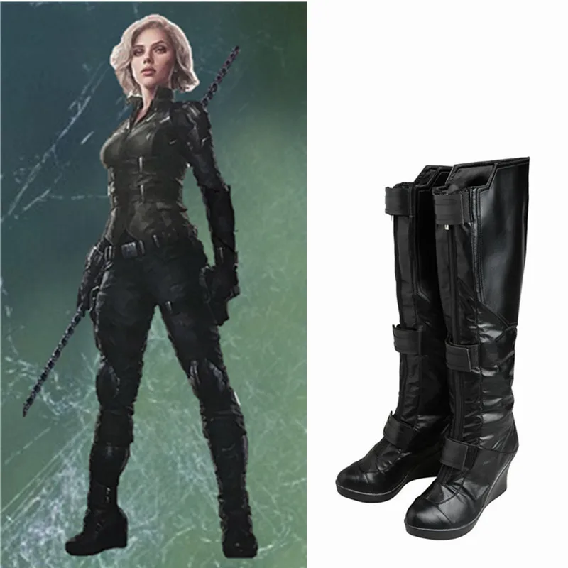 Avengers Infinity War Boots Cosplay Black Widow Cosplay Costume Natasha Romanoff Cospaly Carnaval Halloween Boot
Avengers Infinity War Boots Cosplay Black Widow Cosplay Costume Natasha Romanoff Cospaly Carnaval Halloween Boot