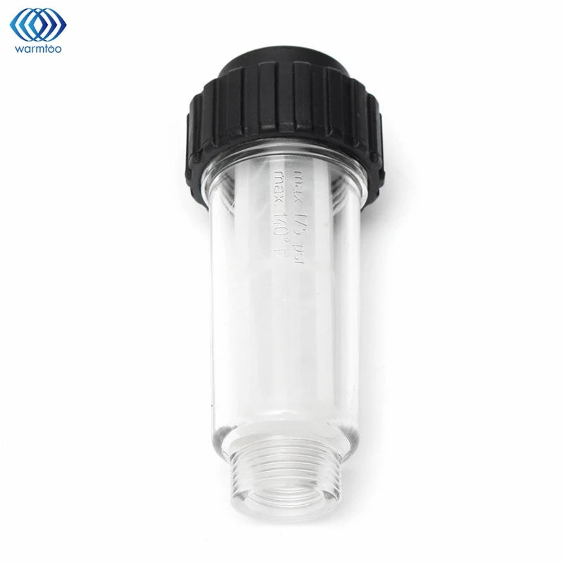 Pressure Washer 3/4" Water Filter Jet Wash Clear Cleanable Inline Transparent Plastic Screen Purification Parts Household
Pressure Washer 3/4" Water Filter Jet Wash Clear Cleanable Inline Transparent Plastic Screen Purification Parts Household