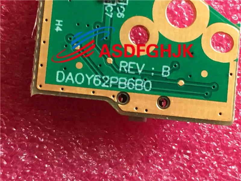 Original DA0Y62PB6B0 32Y62PB0000 FOR HP Pavilion 13-a Series Power Button Board W/ Cable 100% TESED OK
Original DA0Y62PB6B0 32Y62PB0000 FOR HP Pavilion 13-a Series Power Button Board W/ Cable 100% TESED OK