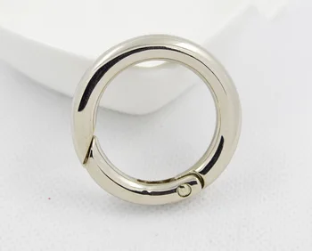 Silver Bag parts, Bag hardware accessories Handbag solid Ring Buckle belt parts Metal ring Spring Ring
Silver Bag parts, Bag hardware accessories Handbag solid Ring Buckle belt parts Metal ring Spring Ring