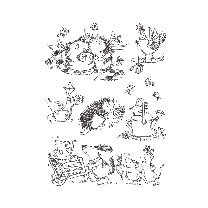 Critter Fun Transparent Clear Silicone Stamps for DIY Scrapbooking/Card Making/Kids Christmas Fun Decoration Supplies HEM42
Critter Fun Transparent Clear Silicone Stamps for DIY Scrapbooking/Card Making/Kids Christmas Fun Decoration Supplies HEM42