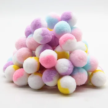 Gradient Color Pompoms 15/20/25/30mm DIY Needle Crafts Mini Pom Pom Ball Pompom for Handmade Accessories DIY Craft Supplies 20g
Gradient Color Pompoms 15/20/25/30mm DIY Needle Crafts Mini Pom Pom Ball Pompom for Handmade Accessories DIY Craft Supplies 20g