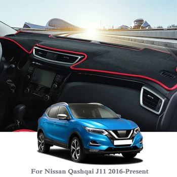 Silicone Anti-Sunshine Mat Car Styling Dashboard Cover Protect Pad Cover For Nissan Qashqai J11 2016-Present LHD&RHD Accessories
Silicone Anti-Sunshine Mat Car Styling Dashboard Cover Protect Pad Cover For Nissan Qashqai J11 2016-Present LHD&RHD Accessories