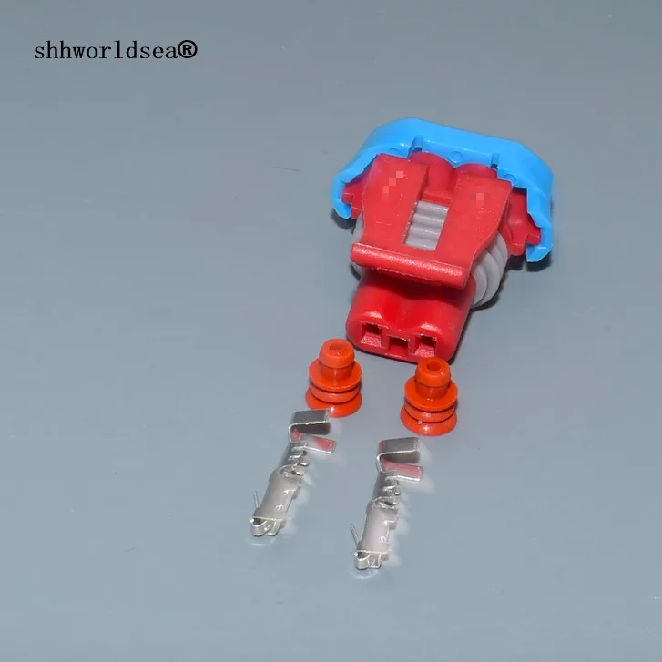 Shhworld PA66 2-контактный автомобильный гнездовой разъем 12052643 датчик штекер клапан