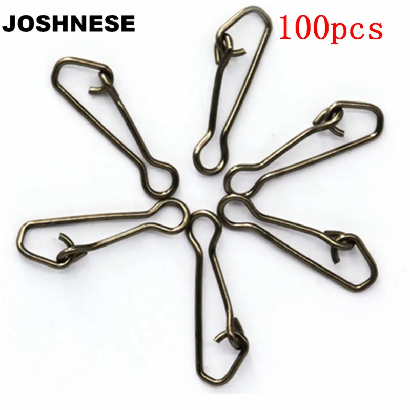 100pcs/lot QL Hooked Swivels Snap Stainless Steel Sea Fishing Tackle Hook Lure Connector Fishing Swivel Snap Pin Fishhooks
100pcs/lot QL Hooked Swivels Snap Stainless Steel Sea Fishing Tackle Hook Lure Connector Fishing Swivel Snap Pin Fishhooks