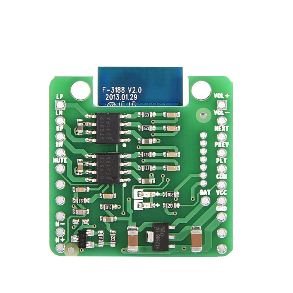 CSR8645 APT-X Bluetooth 4.0 Audio Receiver Board HiFi Amplifier Module for Car Amp Speaker
CSR8645 APT-X Bluetooth 4.0 Audio Receiver Board HiFi Amplifier Module for Car Amp Speaker