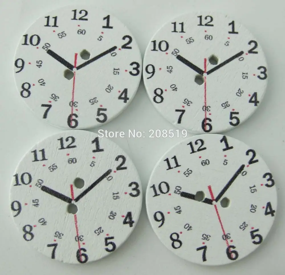 WBNOSS 25MM round craft buttons 120 pieces flatback white wood button printed Clock decorative supplies
WBNOSS 25MM round craft buttons 120 pieces flatback white wood button printed Clock decorative supplies