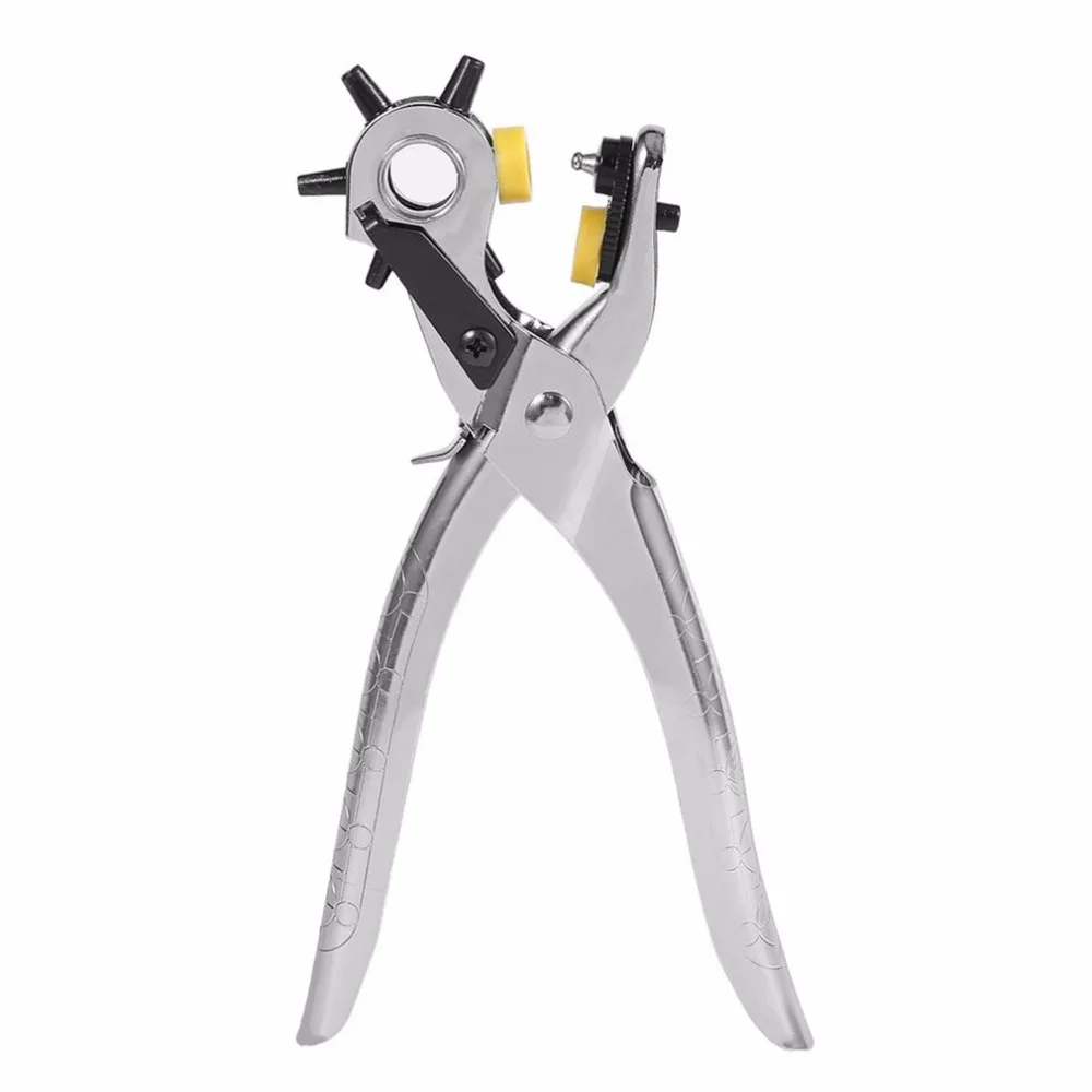 New Arrival Excellent Multi-function Portable Puncher Heavy Duty Leather Hole Punch Hand Pliers Belt Holes Punches Eyelet Plier
New Arrival Excellent Multi-function Portable Puncher Heavy Duty Leather Hole Punch Hand Pliers Belt Holes Punches Eyelet Plier