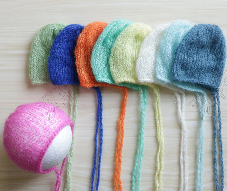 Mohair Bonnet Baby hats Photography Props cute Newborn photography props Photography background
Mohair Bonnet Baby hats Photography Props cute Newborn photography props Photography background