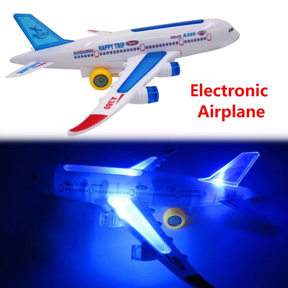 Hot Sale Magical Electronic A380 Airplane Bus With Music And Light Auto cruise Educational Toys For Children Best Gift
Hot Sale Magical Electronic A380 Airplane Bus With Music And Light Auto cruise Educational Toys For Children Best Gift