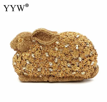 Gold Women' Crystal Evening Bag Rabbit Retro Beaded Clutch Bags Hollow Wedding Diamond Beaded Bag Rhinestone Small Shoulder Bags
Gold Women' Crystal Evening Bag Rabbit Retro Beaded Clutch Bags Hollow Wedding Diamond Beaded Bag Rhinestone Small Shoulder Bags