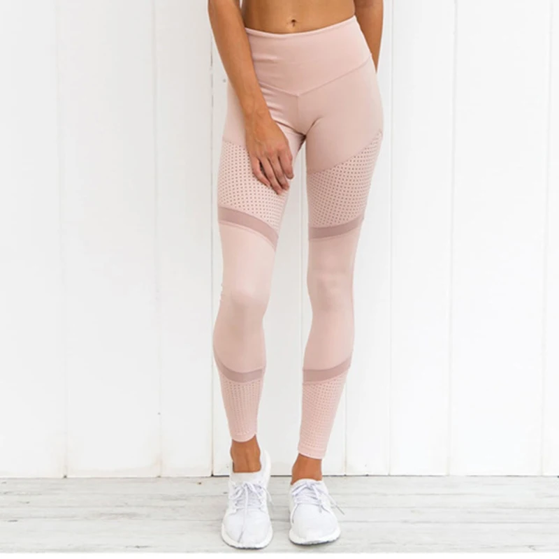 New Work Out Pink Leggings Women Spring Ankle-Length Soft Mesh Legging Stitching Hollow Slim Push Up Lady's Leggings
New Work Out Pink Leggings Women Spring Ankle-Length Soft Mesh Legging Stitching Hollow Slim Push Up Lady's Leggings