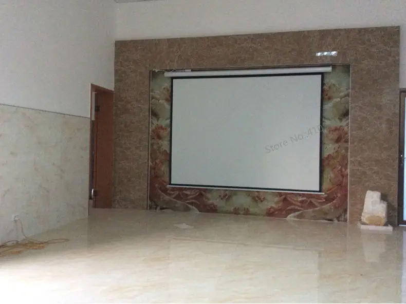 120 Inch 4 to 3 motorized screen pic 7