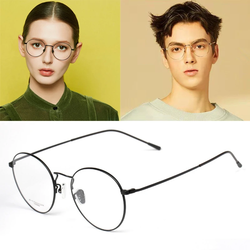 High Quality Retro Round Eyewear Optical Prescription Glasses Frame Men Lightweight Myopia Spectacle Frame Women Oculos de Grau
High Quality Retro Round Eyewear Optical Prescription Glasses Frame Men Lightweight Myopia Spectacle Frame Women Oculos de Grau