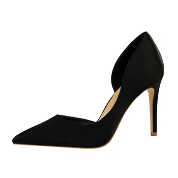 Size 34-40 Lady Silk D'orsay Pointed Toes Pumps Female Slip-on High Heels Shoes Woman Carrer Party Dress Shoe For Free Shipping
Size 34-40 Lady Silk D'orsay Pointed Toes Pumps Female Slip-on High Heels Shoes Woman Carrer Party Dress Shoe For Free Shipping