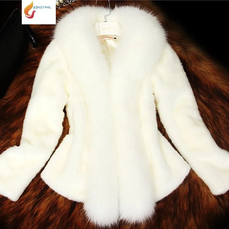 2018 New Autumn Winter Short Women's Faux Fur Jacket Fashion Slim Thin Fur Coat Winter Warm Large Size High end Fur Jacket G870 
2018 New Autumn Winter Short Women's Faux Fur Jacket Fashion Slim Thin Fur Coat Winter Warm Large Size High end Fur Jacket G870