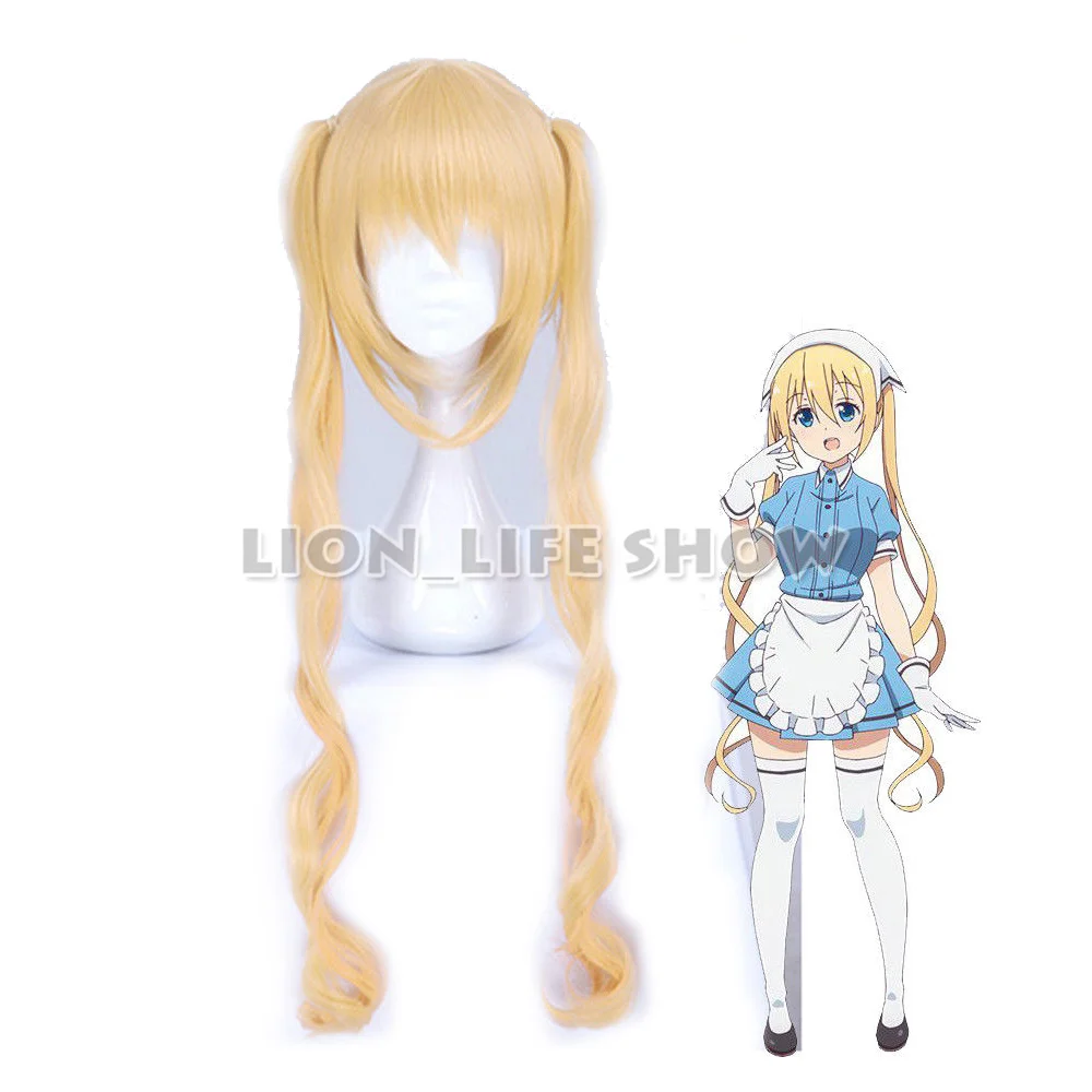 100cm Blend S Kaho Hinata Blonde Cosplay Wig Women Lolita Long Wavy Ponytails Hair Wigs
100cm Blend S Kaho Hinata Blonde Cosplay Wig Women Lolita Long Wavy Ponytails Hair Wigs