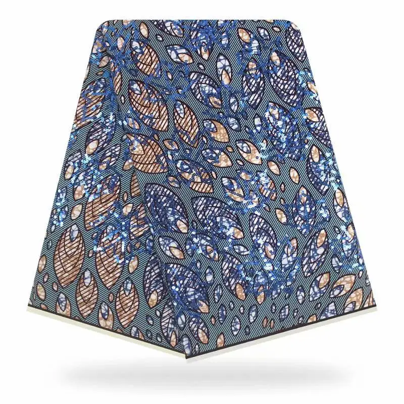Popular african 100% cotton Ankara hollandais wax with sequins Fabric for dress making ! P50659
Popular african 100% cotton Ankara hollandais wax with sequins Fabric for dress making ! P50659