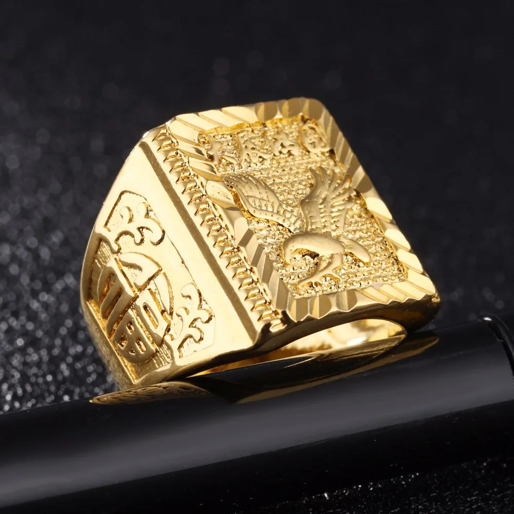 Punk Rock Eagle Men 's Ring Luxury Resizeable To 7-11 Chinese Letter Jewelry Finger Bands Never Fade KJ049
Punk Rock Eagle Men 's Ring Luxury Resizeable To 7-11 Chinese Letter Jewelry Finger Bands Never Fade KJ049