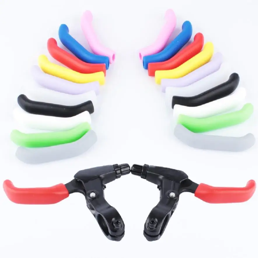 New Professional Bicycle Silicone Brake Handle Sleeve Anti-Skid Brake Lever Protection Cover Cycling Accessories Handle Bar
New Professional Bicycle Silicone Brake Handle Sleeve Anti-Skid Brake Lever Protection Cover Cycling Accessories Handle Bar