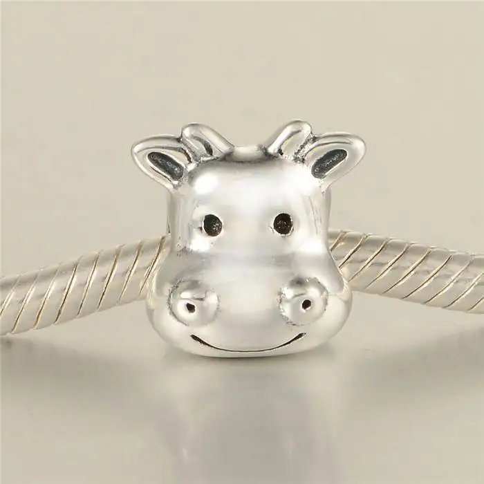 Cow Silver Beads Animal Charm Beads Original 925 Sterling SilverJewelry For Women Fits Pandora Bracelets DIY Making
Cow Silver Beads Animal Charm Beads Original 925 Sterling SilverJewelry For Women Fits Pandora Bracelets DIY Making