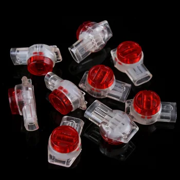100 x Securely UR2 3-Wire Insulation Displacement Contact IDC Connectors HJKT3 #10045
100 x Securely UR2 3-Wire Insulation Displacement Contact IDC Connectors HJKT3 #10045