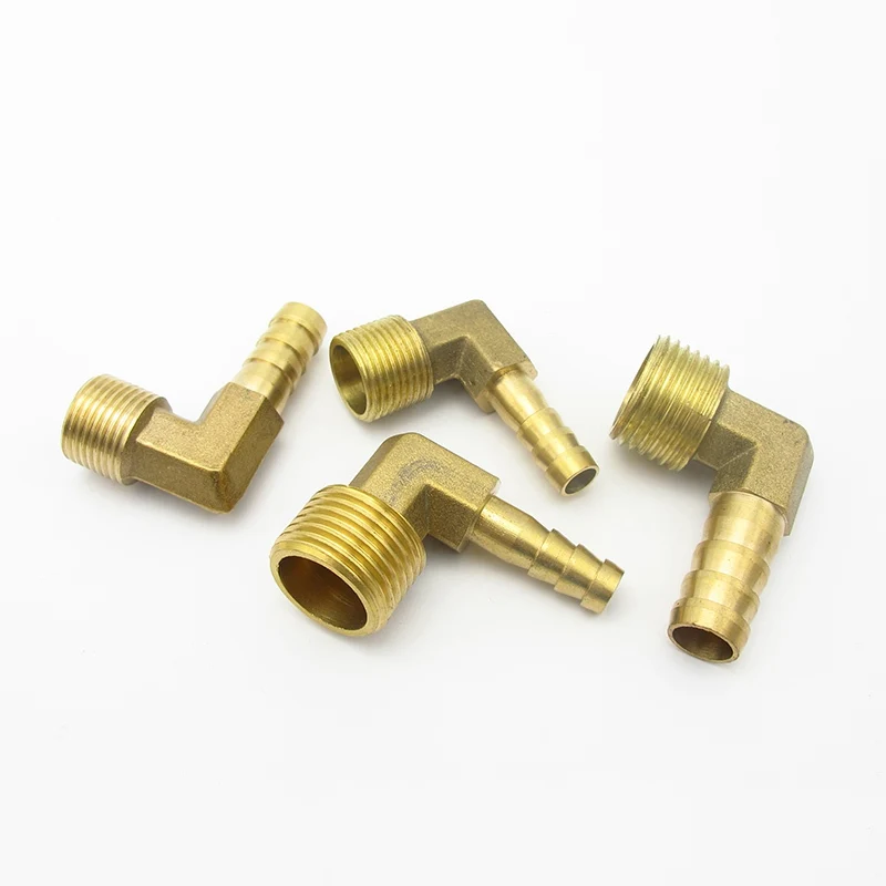 3/16" 1/4" 5/16" 3/8" Hose Barb 1/8" 1/4" 3/8" NPT Male Thread Elbow Brass Barbed Pipe Fitting Adapter Coupler Connector
3/16" 1/4" 5/16" 3/8" Hose Barb 1/8" 1/4" 3/8" NPT Male Thread Elbow Brass Barbed Pipe Fitting Adapter Coupler Connector