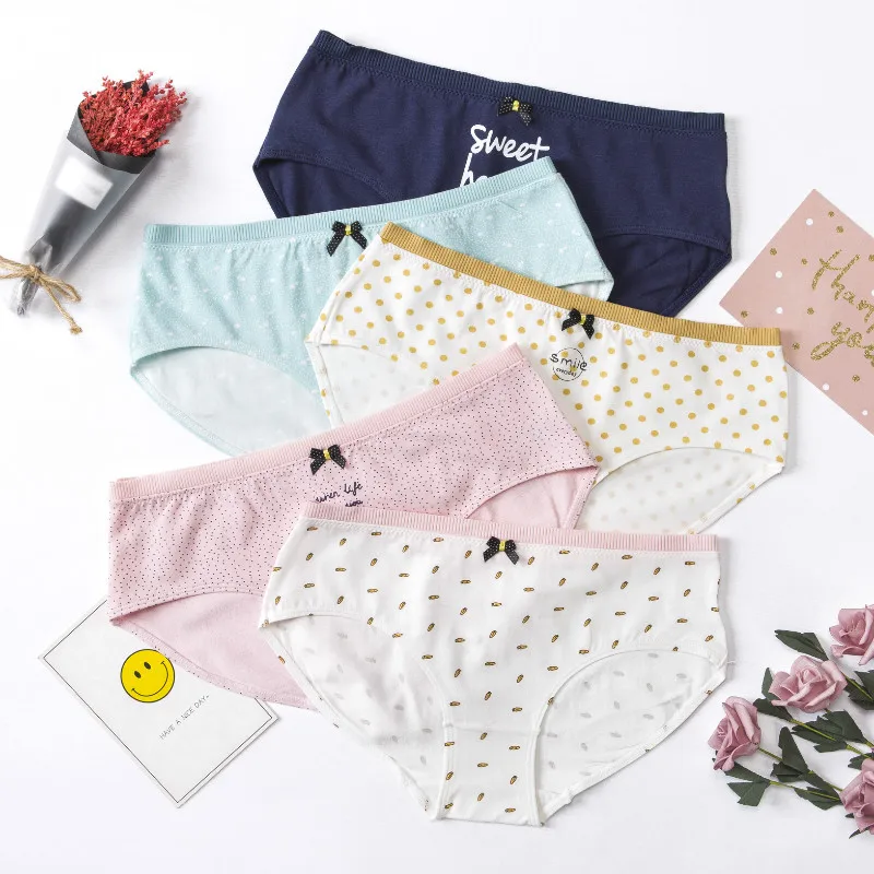 womens fashion Pure cotton women's print underpants, Les breathable, lovely young women's all trigonometric underpants panties
womens fashion Pure cotton women's print underpants, Les breathable, lovely young women's all trigonometric underpants panties