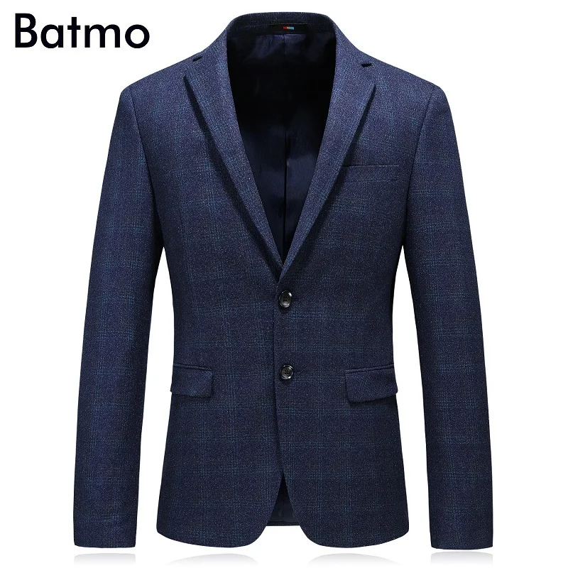 Batmo 2019 new arrival autumn high quality smart casual plaid suits men,men's casual blazers,men's jackets plus-size M-4XL 8120
Batmo 2019 new arrival autumn high quality smart casual plaid suits men,men's casual blazers,men's jackets plus-size M-4XL 8120