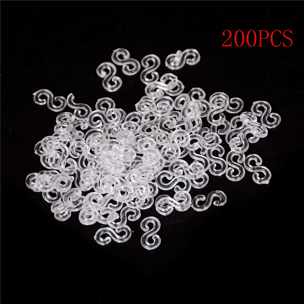 200PCS(10bags) Transparent S Clips for Loom Rubber Bands DIY Bracelet Loom Bands Accessories Diy S Clips Diy Loom Bands
200PCS(10bags) Transparent S Clips for Loom Rubber Bands DIY Bracelet Loom Bands Accessories Diy S Clips Diy Loom Bands