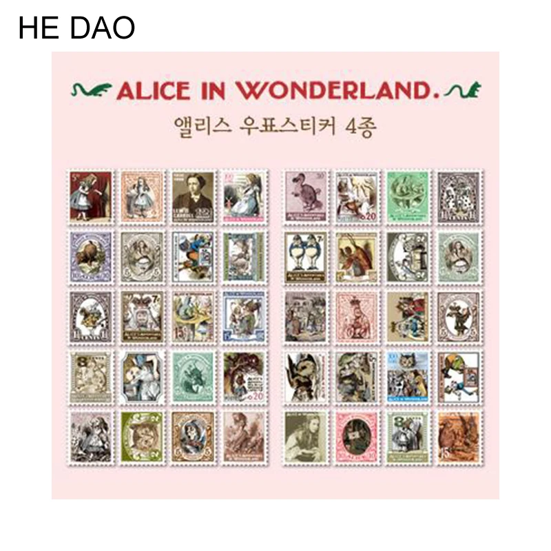 4 Pcs / Pack Diy Vintage Retro Paper Stickers Alice Stamp Sticker For Diary Scrapbooking Album Photo Decorative Sticker# (7321)
4 Pcs / Pack Diy Vintage Retro Paper Stickers Alice Stamp Sticker For Diary Scrapbooking Album Photo Decorative Sticker# (7321)