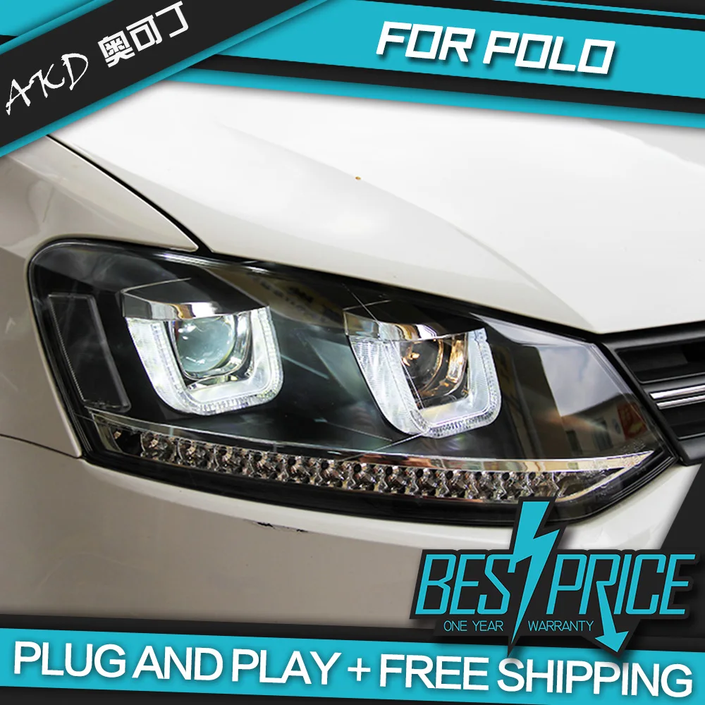 Car Styling for Polo Headlights 2011-2018 LED Headlight LED DRL Dynamic Signal Hella 5 Bi-Xenon Projector Lens Hid D2H
Car Styling for Polo Headlights 2011-2018 LED Headlight LED DRL Dynamic Signal Hella 5 Bi-Xenon Projector Lens Hid D2H
