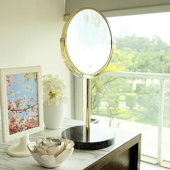A1 Golden makeup mirror desktop desktop round marble princess mirror girl heart double-sided HD mirror makeup mirror lo827612
A1 Golden makeup mirror desktop desktop round marble princess mirror girl heart double-sided HD mirror makeup mirror lo827612