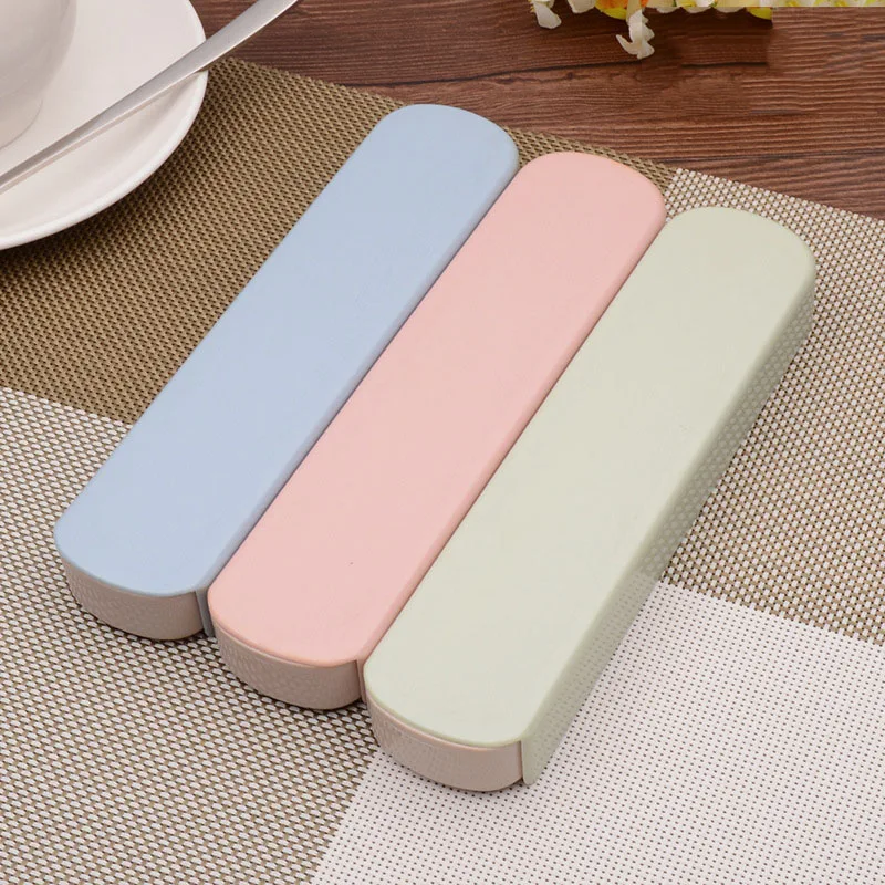 Portable Tableware Storage Box Antibacterial Resin PP Plastic Outdoor Usage Cute Stationery Box School Bento Cutlery Set 1pcs
Portable Tableware Storage Box Antibacterial Resin PP Plastic Outdoor Usage Cute Stationery Box School Bento Cutlery Set 1pcs