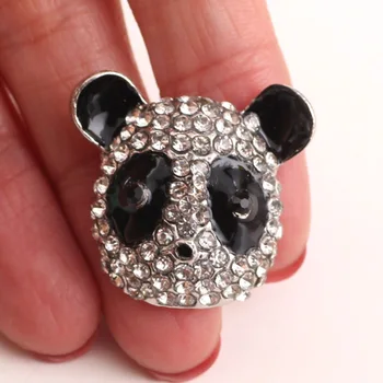 3pcs/lot New Snap Jewelry Crystal Rhinestone Animal Panda 18mm Snap Buttons Fit Snaps Bracelet Bangles DIY Accessories
3pcs/lot New Snap Jewelry Crystal Rhinestone Animal Panda 18mm Snap Buttons Fit Snaps Bracelet Bangles DIY Accessories