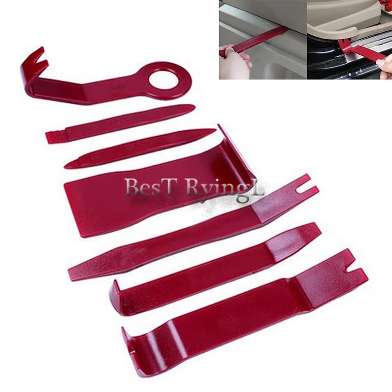 7pcs Hard Plastic Auto Car Radio Panel Interior Door Clip Panel Trim Dashboard Removal Opening Tool Set DIY Car Repair Tool Kit
7pcs Hard Plastic Auto Car Radio Panel Interior Door Clip Panel Trim Dashboard Removal Opening Tool Set DIY Car Repair Tool Kit