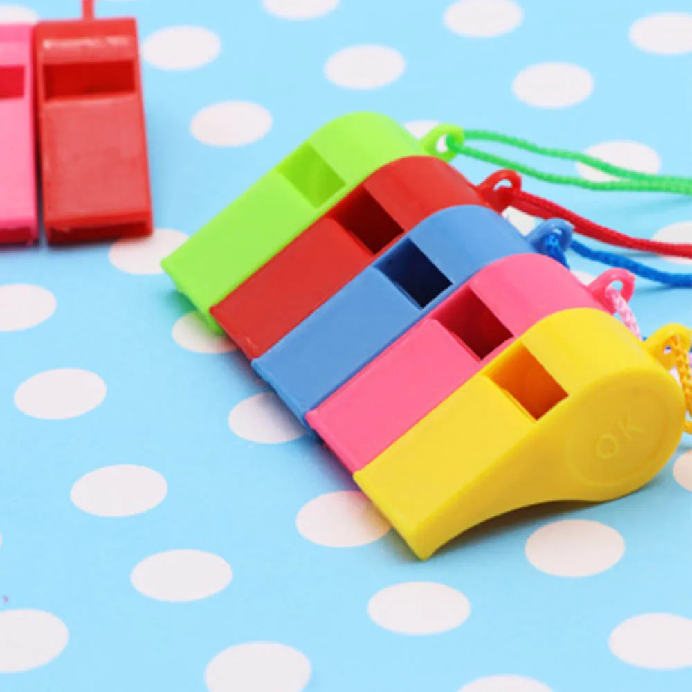 Hot Sale 24Pcs Plastic Colorful Resounding Noise Maker Whistle Emergency Survival Vocal Toys Cheering Props Sport Goods Kid Gift
Hot Sale 24Pcs Plastic Colorful Resounding Noise Maker Whistle Emergency Survival Vocal Toys Cheering Props Sport Goods Kid Gift